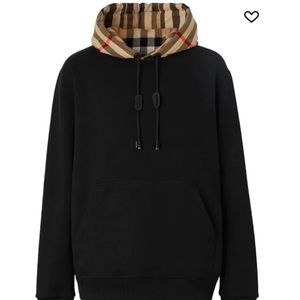 Men’s Burberry cotton hoodie - size XL -